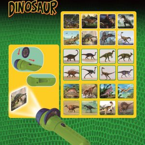 פנס מקרין שקופיות -דינוזאורים