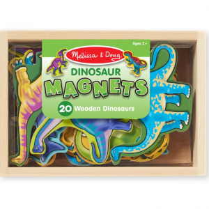 צורות מגנט מעץ – דינוזאורים Melissa & Doug