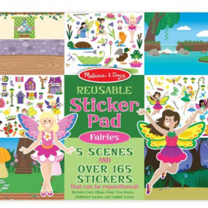 חוברת מדבקות פיות Melissa & Doug