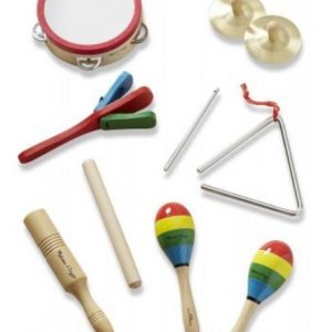 ערכת כלי נגינה כלי הקשה מעץ "Melissa & Doug"