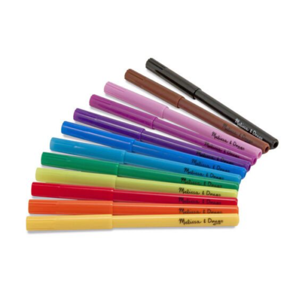 סט טושים צבעוניים Melissa & Doug - Image 2
