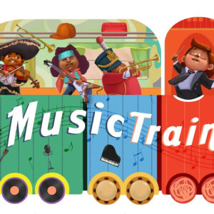 ספר ילדים-כלים מוזיקלים-רכבת