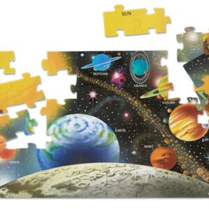 פאזל רצפה 48 חלקים – "מערכת השמש " מבית : מליסה ודאג