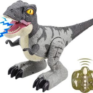 צעצוע דינוזאור באורך 3.8 מטר עם אור מוזיקה ושלט