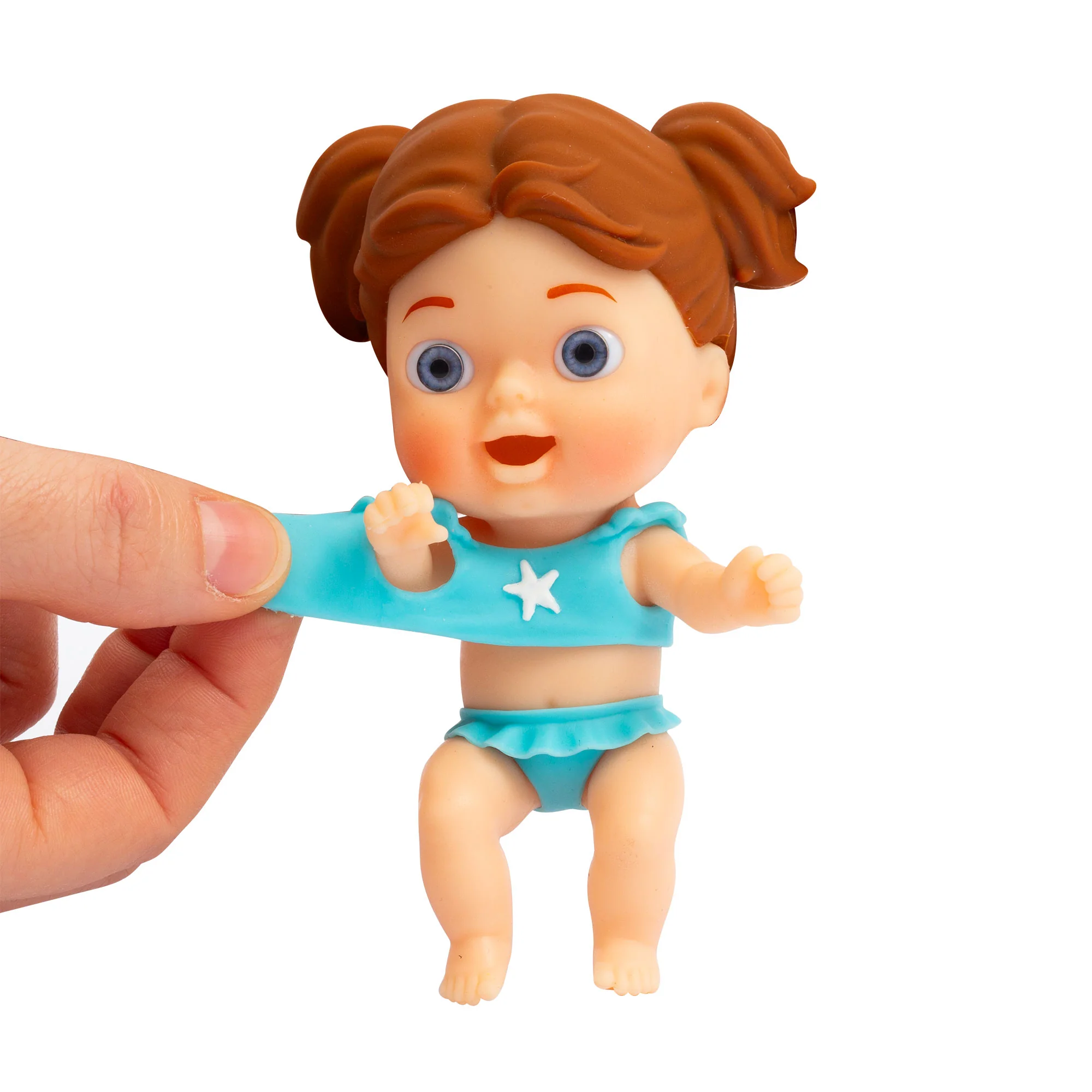 בובת קיץ אמצ'יצ'י בבריכה - ערכת משחק עם בובה מבית AMICICCI – תמונה 9