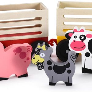 ערכת רכבת עץ