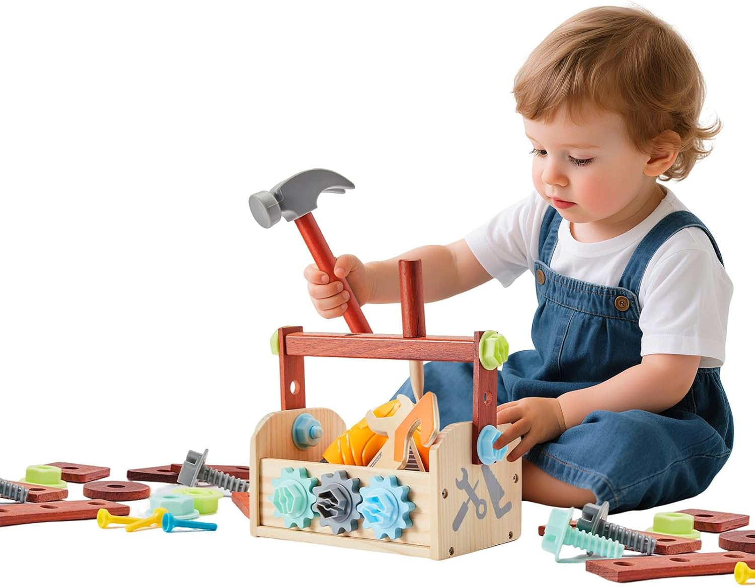 כלי עבודה מעץ+מקדחה – תמונה 2