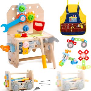 ערכת כלים  מעץ+חגורת כלים מונטסורי