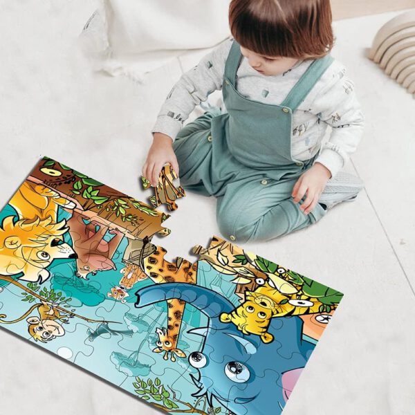 ⁦פאזל ג'מבו רצפה ג'מבו 35 חלקים⁩ – תמונה ⁦2⁩