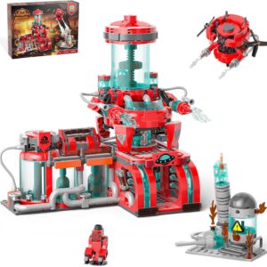 סט מובנה תחנת כיבוי אש בחלל תואם לתחנת כיבוי אש עירונית