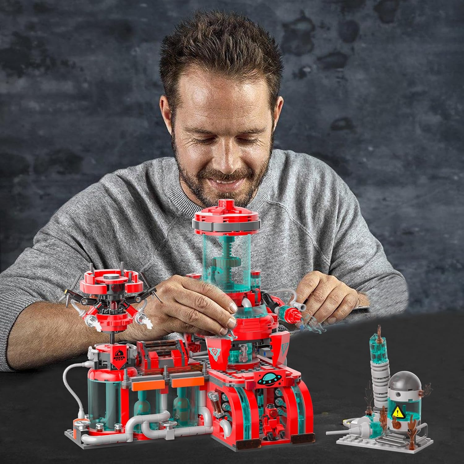 סט מובנה תחנת כיבוי אש בחלל תואם לתחנת כיבוי אש עירונית – תמונה 4