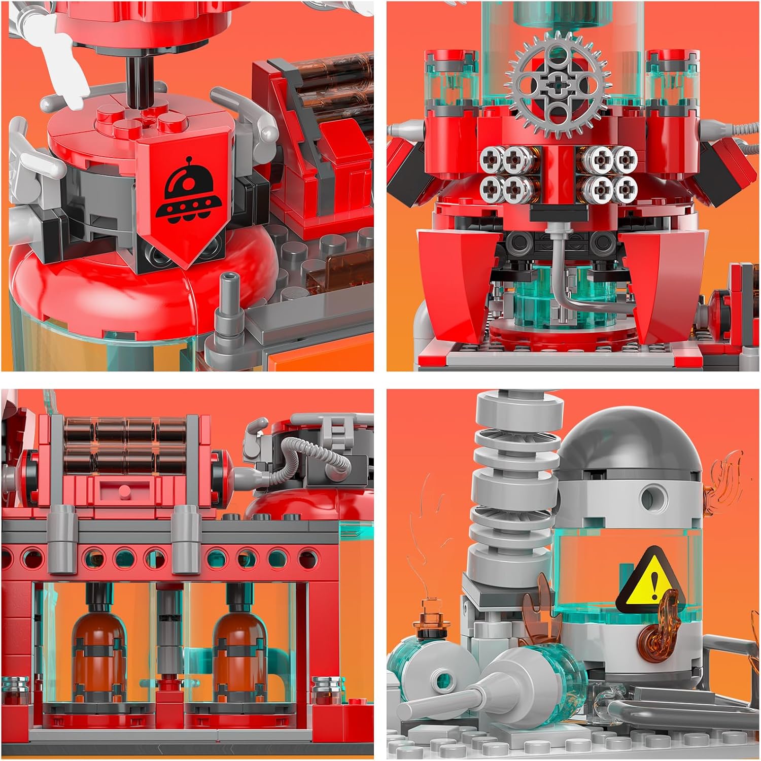 סט מובנה תחנת כיבוי אש בחלל תואם לתחנת כיבוי אש עירונית – תמונה 3