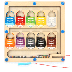 משחק מבוך מגנטי נעלים