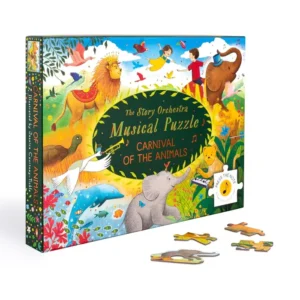 פאזל מוסיקלי 48 חלקים – קרנבל החיות