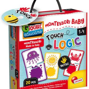 משחק זיכרון עם 20 כרטיסיות מגע להתאמת צבעים LISCIANI