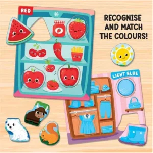 משחק התאמות צבעים מבית – Lisciani