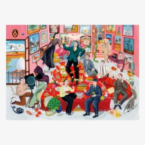 פאזל יפיפה       1000 חלקים: "ארוחת ערב עם דאלי"