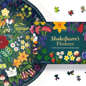 פאזל 1000 חלקים:"גן הפרחים של שייקספיר"