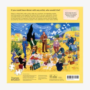 פאזל יפיפה     1000 חלקים: "ארוחת ערב עם ואן גוך"