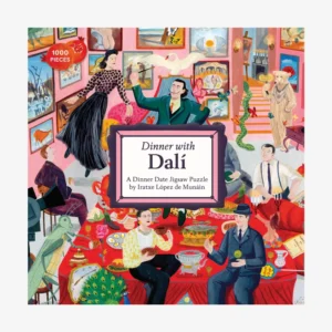פאזל יפיפה       1000 חלקים: "ארוחת ערב עם דאלי"
