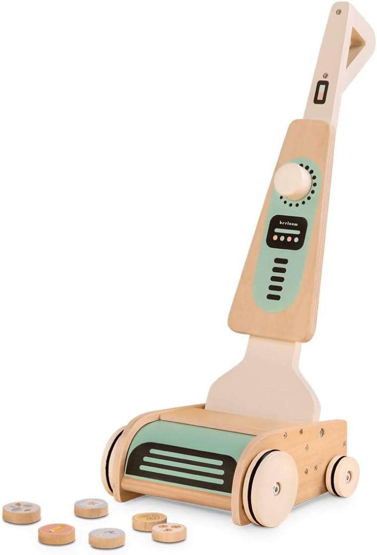 שואב אבק מעץ לילדים – תמונה 8