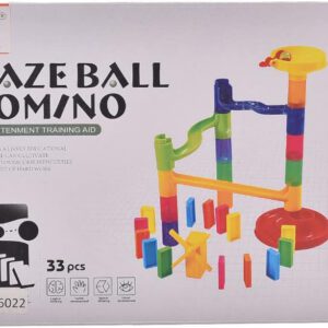 דומינו מגלשת מבוך 77 חלקים