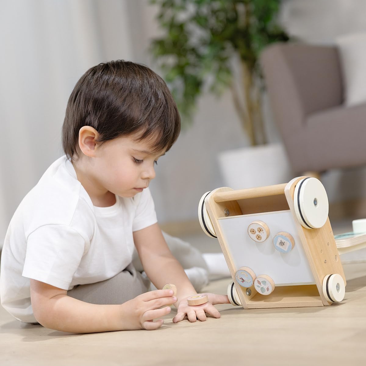 שואב אבק מעץ לילדים – תמונה 9