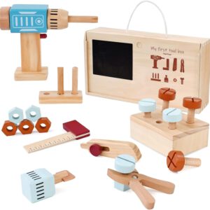 כלי עבודה מעץ לפעוטות