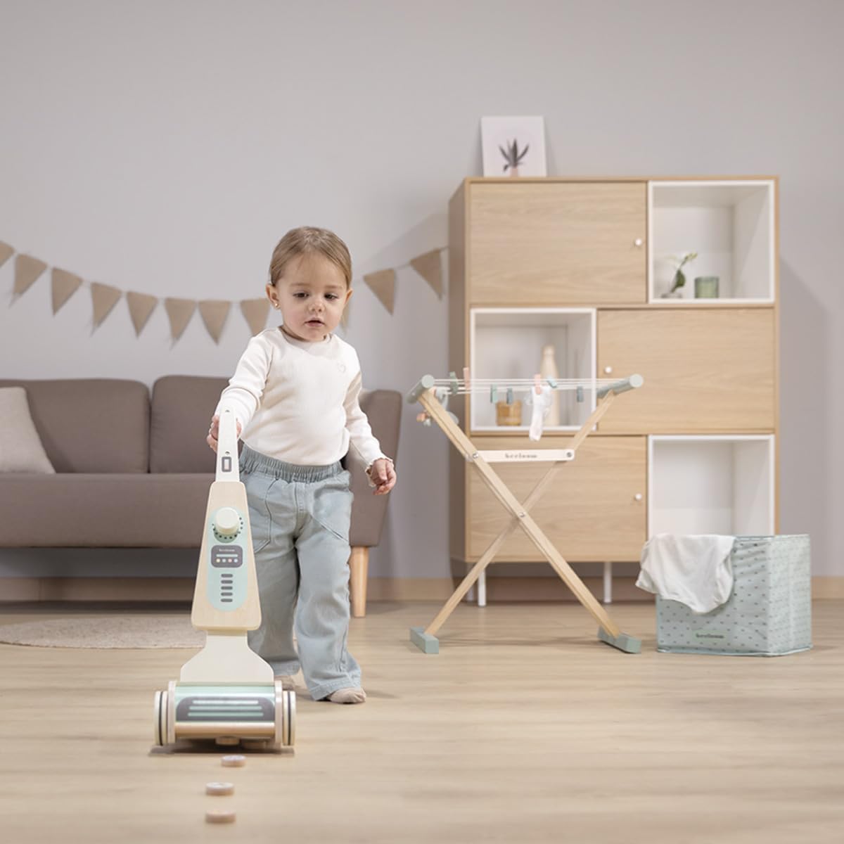 שואב אבק מעץ לילדים – תמונה 11