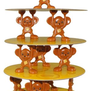 משחק קופסא "מגדל גבינה – יותר מדי עכברים!" משחק מאזן