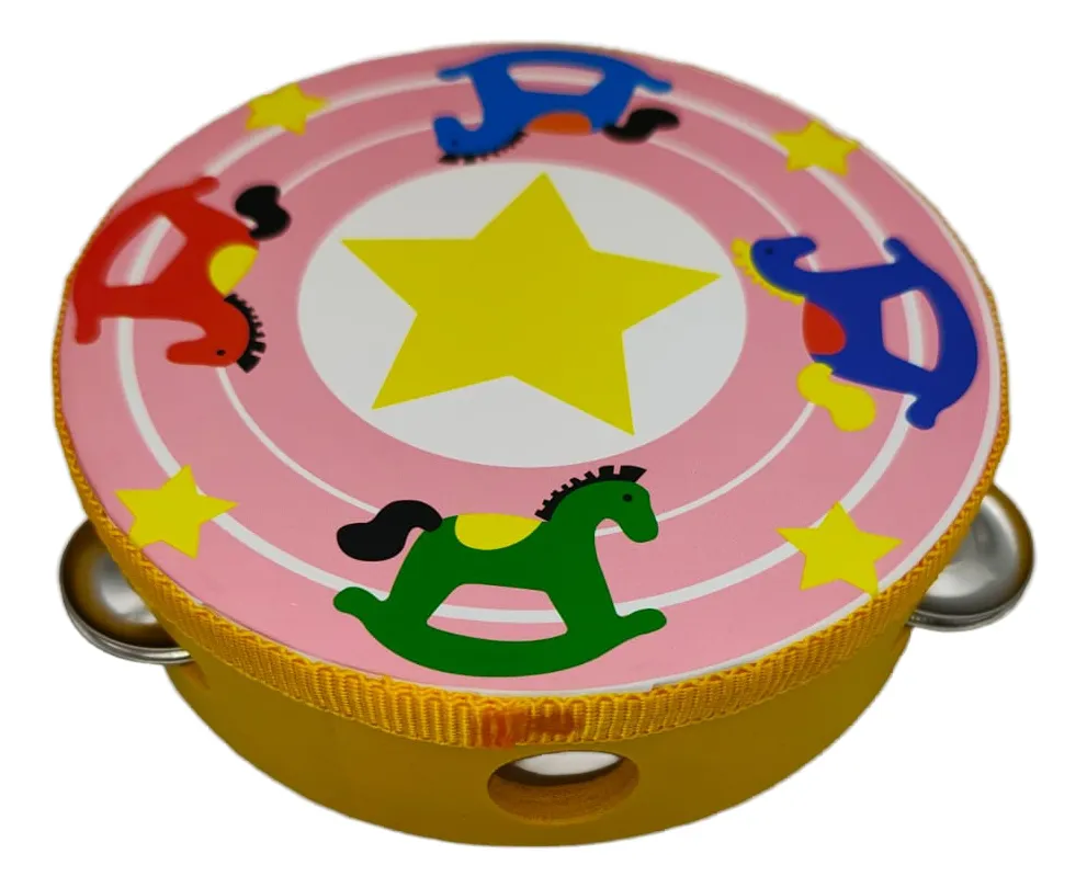 תוף מרים עץ ציבעוני – תמונה 2