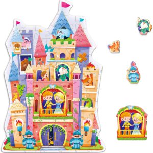 פאזל 60 חלקים של טירה לילדים