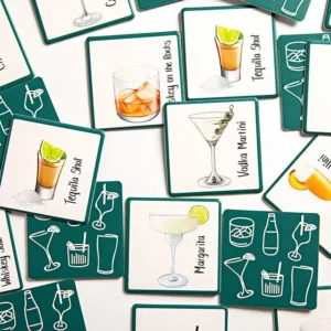 משחק זיכרון "קוקטיילים" – 30 זוגות