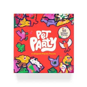 פאזל לילדים ״מסיבת חיות מחמד״ -50 חלקים