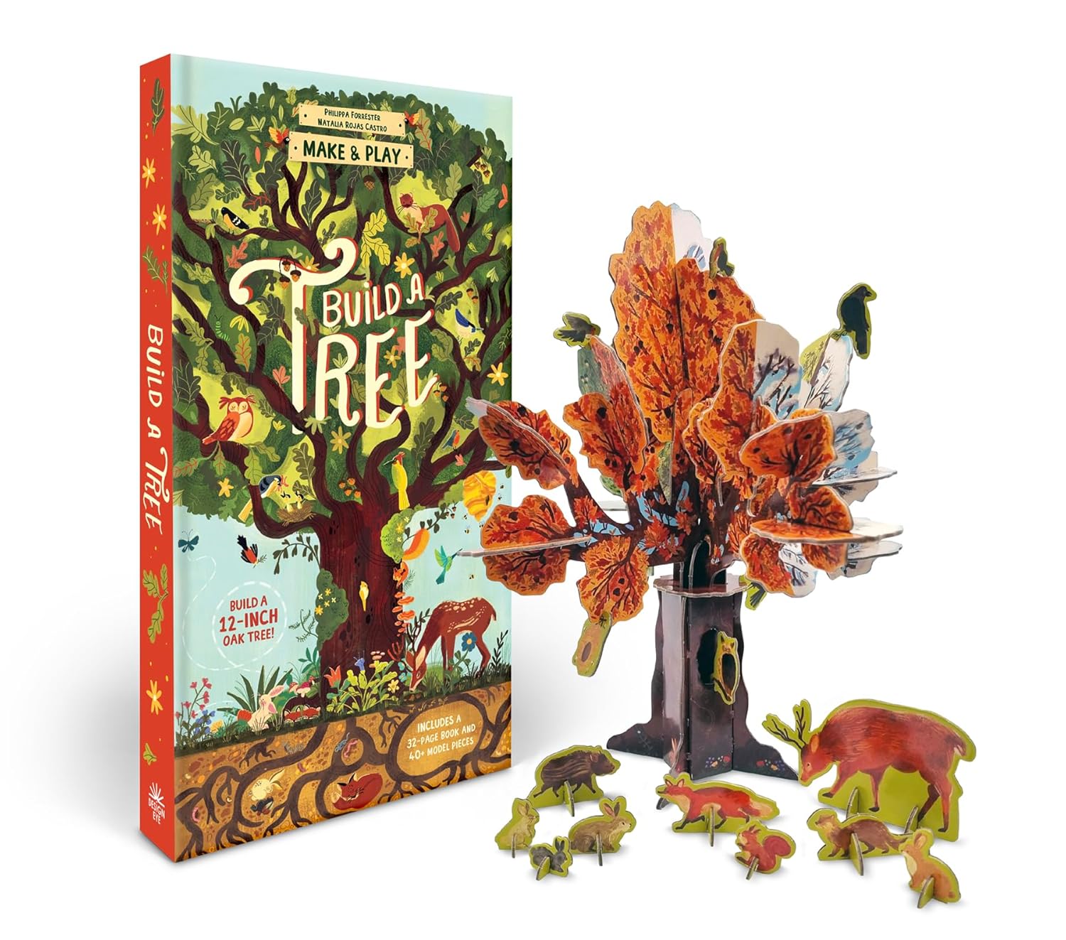 ספר בנה ושחק: בנה עץ אלון בגובה 30 ס"מ!