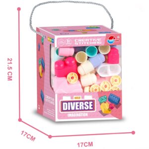 קוביות בניין לבנות ובנים 68 יחידות