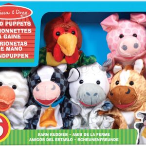 בובות יד של מליסה ודאג 6 בובות  Melissa & Doug